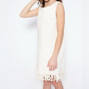 M Hayden LA Denim Dress with Fringe Hem NWOT